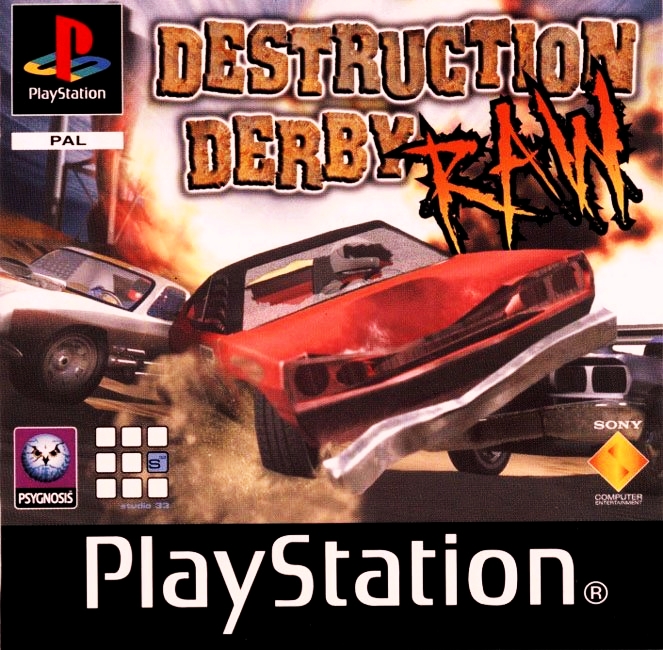 destruction derby raw ps1 review